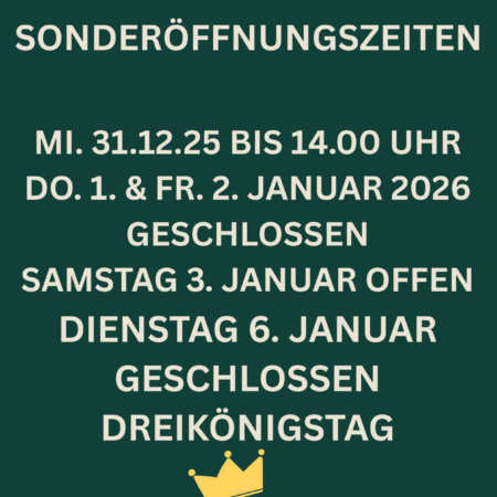 Öffnungszeiten